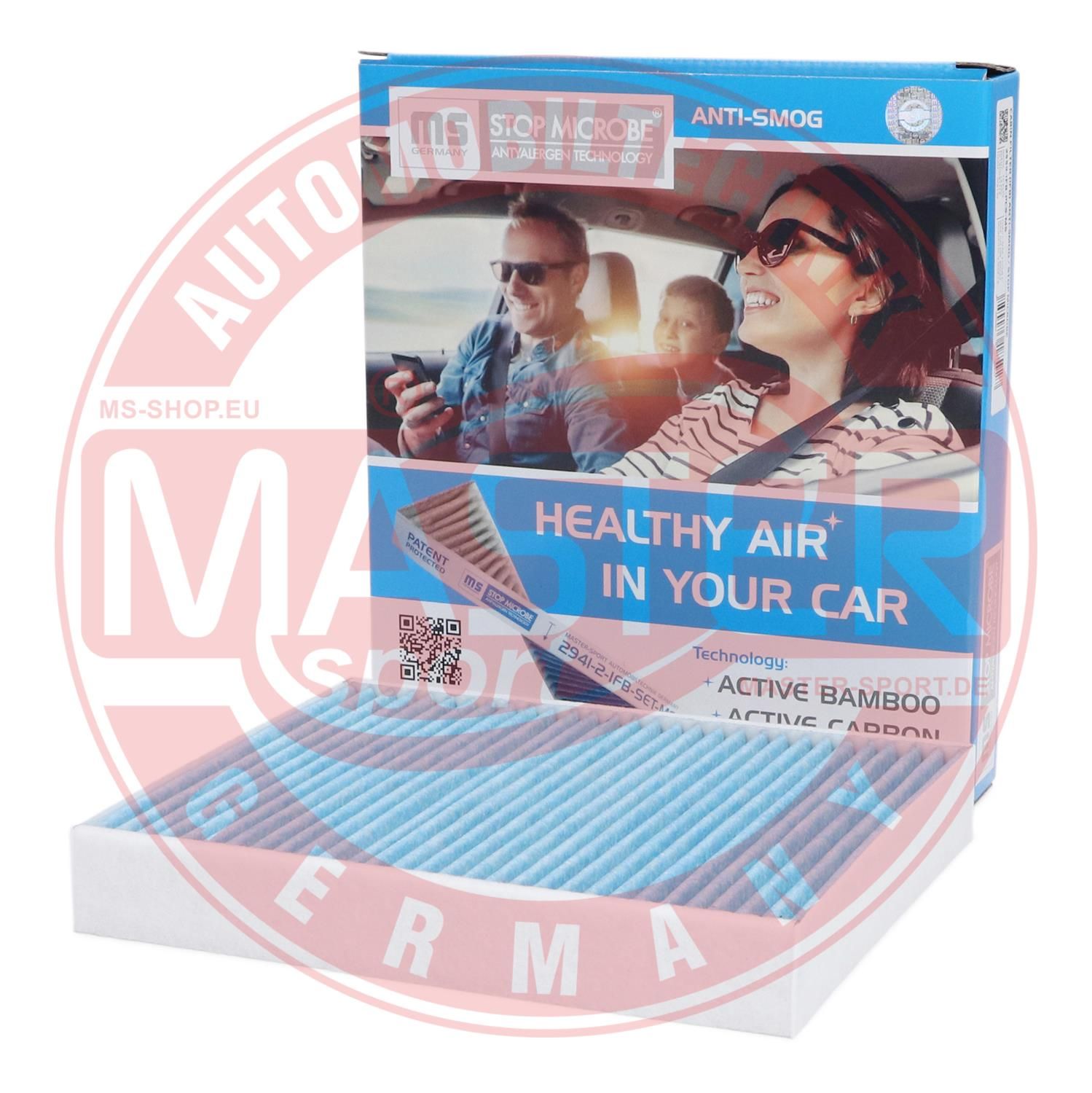 MASTER-SPORT GERMANY 2559-IFB-PCS-MS STOP MICROBE Antiallergen Technology Filter vnútorného priestoru